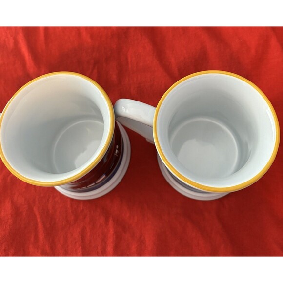 Polar Express Movie Ceramic Warner Bros Christmas Coffee Hot Coco Mug Set Of 2 - Picture 4 of 5